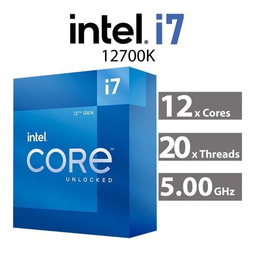 Περισσότερες πληροφορίες για "Intel Core i7-12700K (X207M215)"