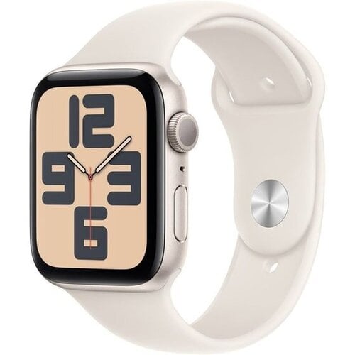 Περισσότερες πληροφορίες για "Apple Watch SE 40mm Starlight Aluminium Case with Starlight Sport"