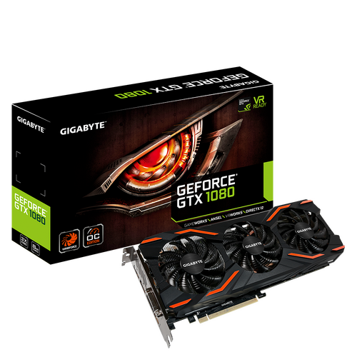 Περισσότερες πληροφορίες για "Gigabyte GeForce GTX 1080 WINDFORCE OC 8G"