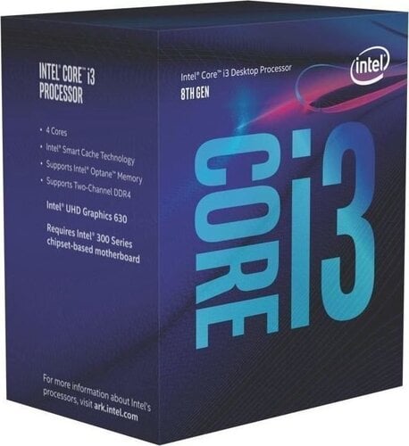 Περισσότερες πληροφορίες για "Intel Core i3-8100 (Box)"