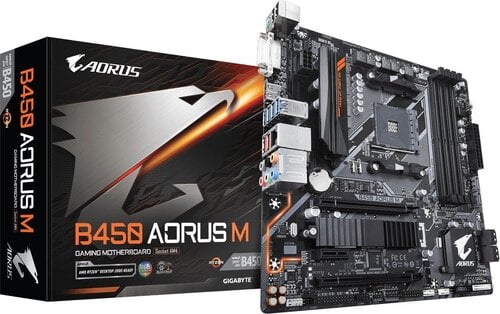 Περισσότερες πληροφορίες για "Gigabyte B450 AORUS M (rev. 1.0)"