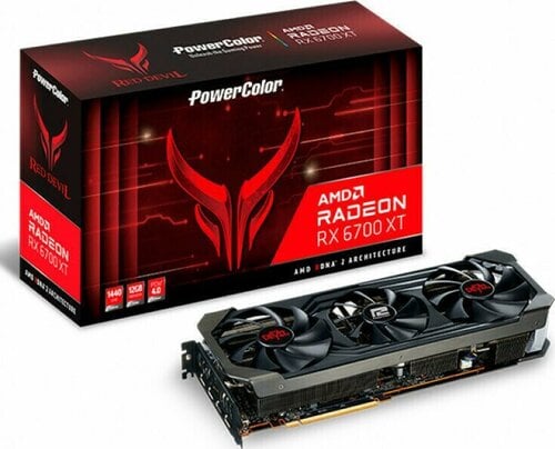 Περισσότερες πληροφορίες για "PowerColor Radeon RX 6700 XT 12GB GDDR6 Red Devil"