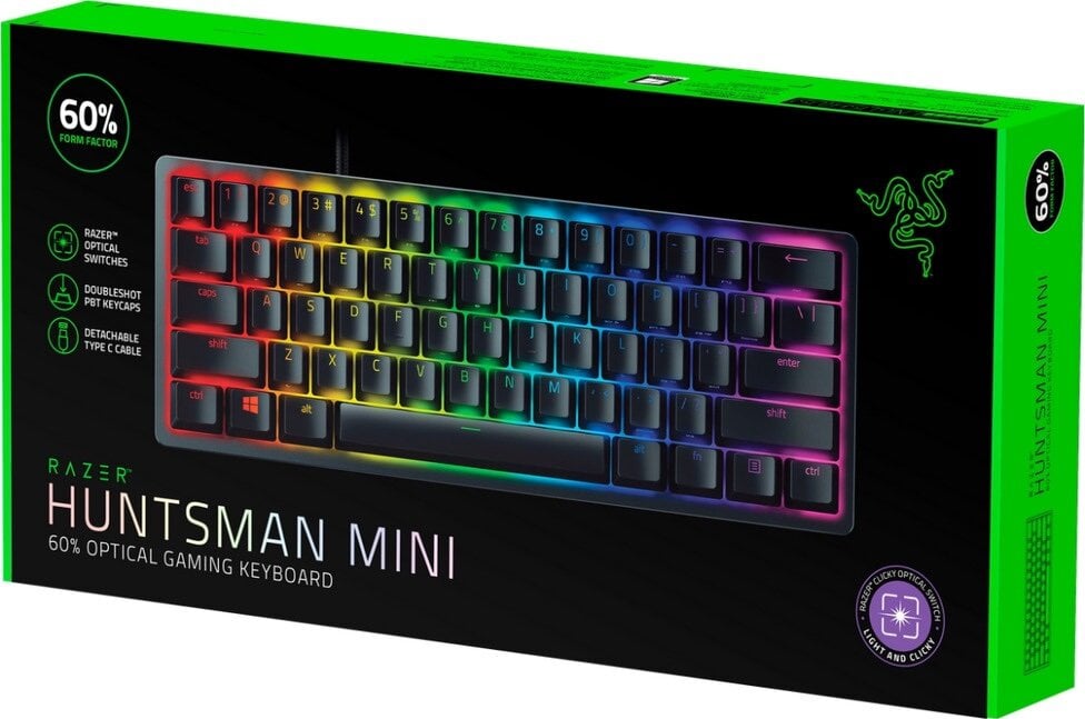 RAZER HUNTSMAN MINI GAMING KEYBOARD Πληκτρολόγια Insomnia gr