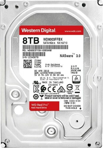 Περισσότερες πληροφορίες για "WD RED PRO 8TB WD8003FFBX 100% ΥΓΕΙΑ ΣΕ ΕΓΓΥΗΣΗ ΚΑΝΕΙ ΘΟΡΥΒΟ"