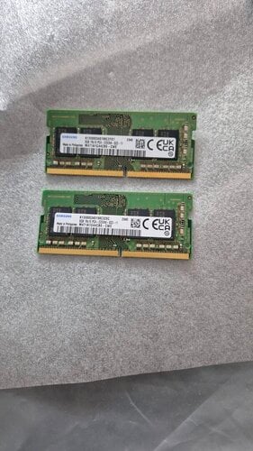 Περισσότερες πληροφορίες για "Samsung SO DIM RAM 8GB DDR4 3200Mhz  x 30 τμχ"