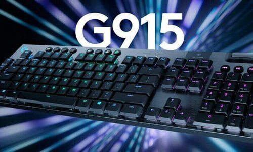 Περισσότερες πληροφορίες για "Logitech G915 LIGHTSPEED Wireless RGB Mechanical Gaming Keyboard - GL Tactile (Wired+RF+Bluetooth)"