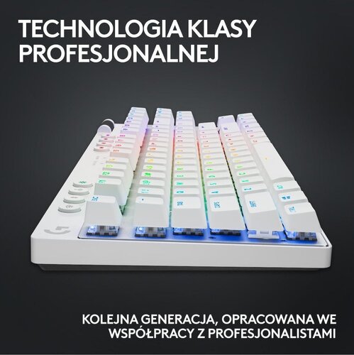 Περισσότερες πληροφορίες για "Logitech Pro X TKL Ασύρματο Gaming Μηχανικό Πληκτρολόγιο Tenkeyless με RGB φωτισμό (Αγγλικό US) Ligh"