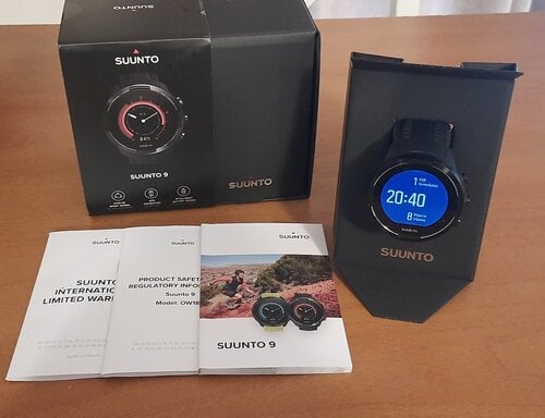 Περισσότερες πληροφορίες για "Suunto 9 Baro Stainless Steel 50mm Αδιάβροχο Smartwatch με Παλμογράφο (Μαύρο)"