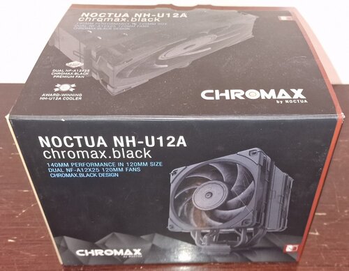 Περισσότερες πληροφορίες για "Noctua NH-U12A chromax.black Ψύκτρα CPU"