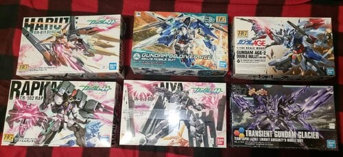 Περισσότερες πληροφορίες για "Gundam HG-SD-RG model kits"