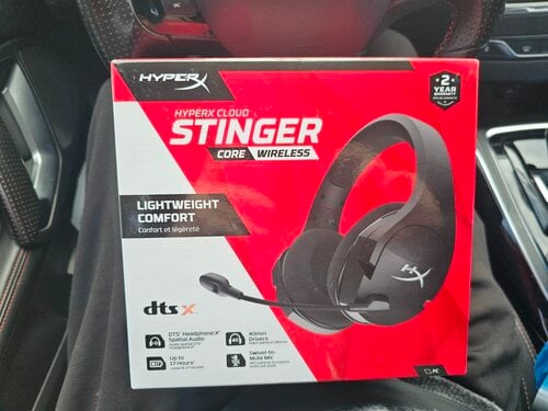 Περισσότερες πληροφορίες για "Hyper x stinger wireless headset"