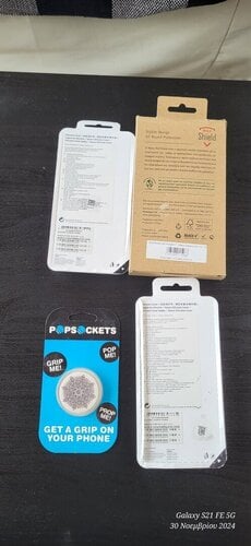 Περισσότερες πληροφορίες για "Samsung Galaxy S21FE, 3 θήκες & pop socket"