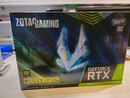 Περισσότερες πληροφορίες για "Zotac GAMING GeForce RTX 3070 Ti Trinity OC"