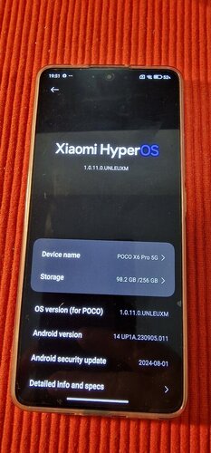 Περισσότερες πληροφορίες για "XIAOMI POCO X6 PRO 8/256 5G ΚΙΤΡΙΝΟ"