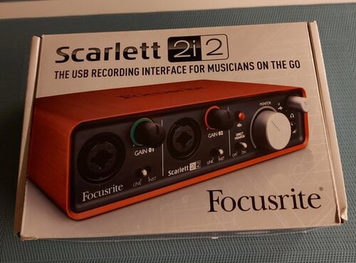 Περισσότερες πληροφορίες για "Κάρτα Ήχου Focusrite Scarlett 2i2"