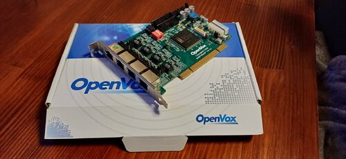 Περισσότερες πληροφορίες για "OpenVox B400P - 4 port ISDN BRI"