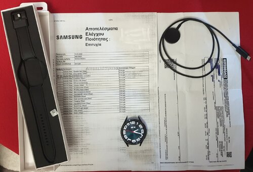 Περισσότερες πληροφορίες για "Samsung Galaxy Watch 6 Classic LTE(47mm/Μαύρο)"