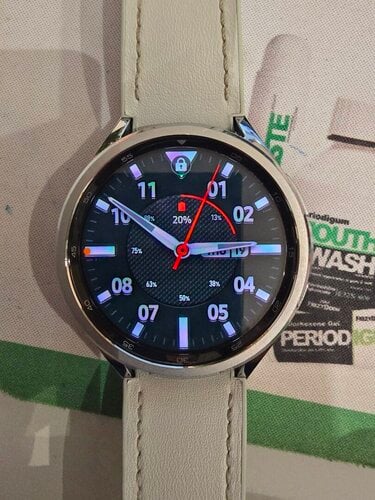 Περισσότερες πληροφορίες για "Samsung Galaxy Watch6 (44mm/Ασημί/Αλουμίνιο)"