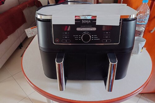 Περισσότερες πληροφορίες για "Φριτεζα  foodie ninjamax dual zone air fryer  9.5ltrs"