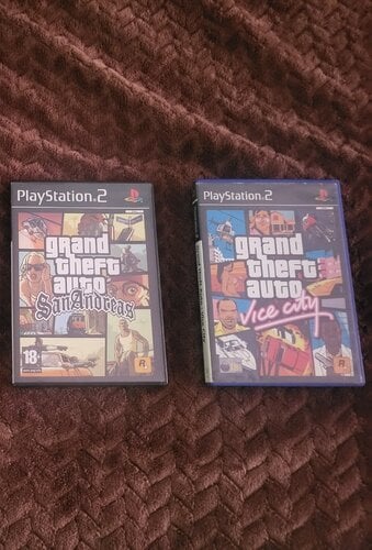 Περισσότερες πληροφορίες για "Gta vice city and san Andreas ps2"