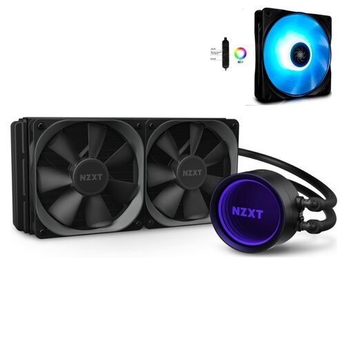 Περισσότερες πληροφορίες για "NZXT KRAKEN X53 ΥΔΡΟΨΥΞΗ + 2x DEEPCOOL RGB FANS WITH CONTROLLER"