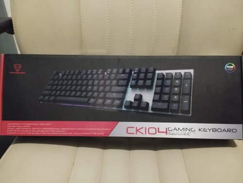 Περισσότερες πληροφορίες για "Motospeed CK104 RGB Mechanical Keyboard  [Red Color w/ Outemu Brown & Silver Color w/ Blue Switches]"