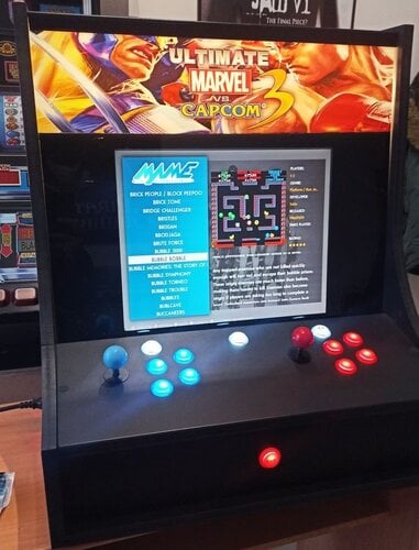 Περισσότερες πληροφορίες για "Arcade καμπίνα, πολυπαιχνιδο. Ηλεκτρονικά Παιχνίδια arcade bartop"