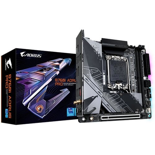 Περισσότερες πληροφορίες για "Gigabyte Motherboard B760I AORUS PRO (Β760/1700/DDR5)"