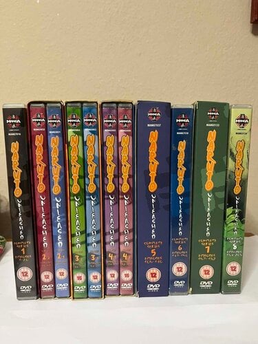 Περισσότερες πληροφορίες για "Naruto Part 1 Completed DVD Collection"