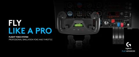 Περισσότερες πληροφορίες για "Logitech G Saitek Pro Flight Yoke System"