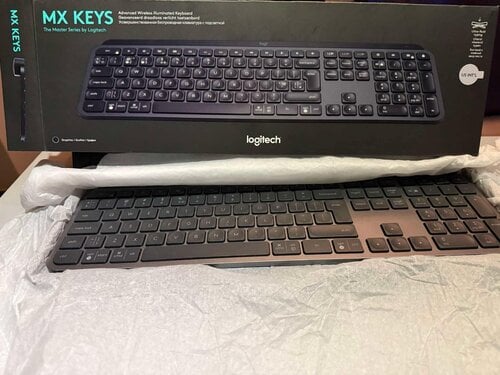 Περισσότερες πληροφορίες για "Logitech MX Keys S (Γραφίτης/Bluetooth)"