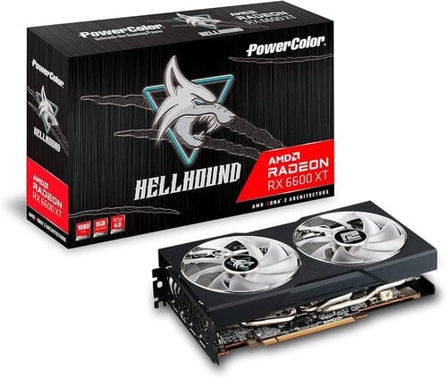 Περισσότερες πληροφορίες για "PowerColor Hellhound Radeon RX 6600XT"