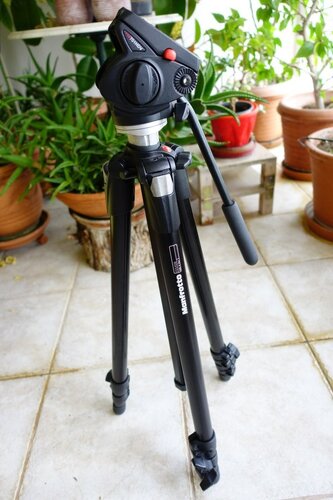 Περισσότερες πληροφορίες για "MANFROTTO TRIPOD 055XDB+HEAD 701HDV"