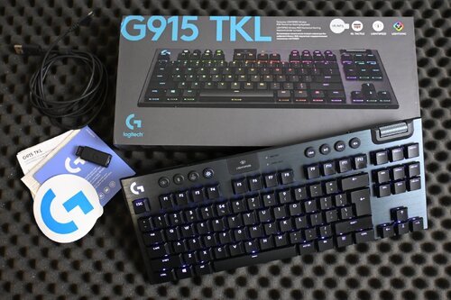 Περισσότερες πληροφορίες για "Logitech G915 TKL Ασύρματο Gaming Keyboard"