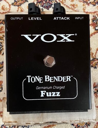 Περισσότερες πληροφορίες για "Vox Tone Bender V829 ! (germanium fuzz)"