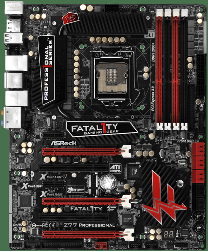 Περισσότερες πληροφορίες για "Asrock Fatal1ty Z77 Professional"