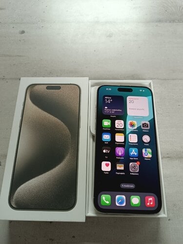 Περισσότερες πληροφορίες για "iPhone 15 Pro Max 512 Gray"