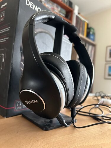 Περισσότερες πληροφορίες για "Denon AH D- 600 headphones"