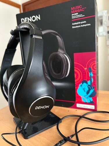 Περισσότερες πληροφορίες για "Denon AH D-600 headphones"