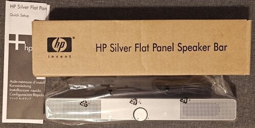 Περισσότερες πληροφορίες για "HP Silver Flat Panel Speaker Bar - Σφραγισμένο"