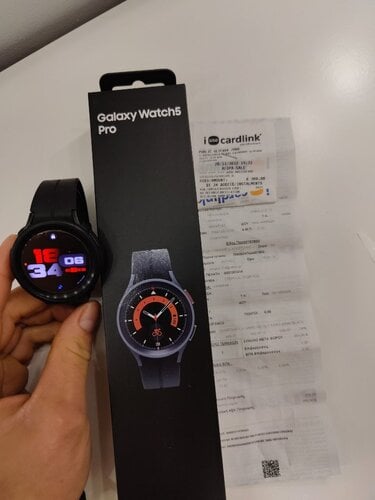 Περισσότερες πληροφορίες για "Samsung Galaxy Watch 5 Pro (Μαύρο, Τιτάνιο)"