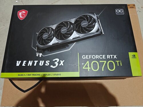 Περισσότερες πληροφορίες για "MSI GEFORCE RTX 4070 VENTUS 3X 12G (αχρησιμοποίητη) 800€"