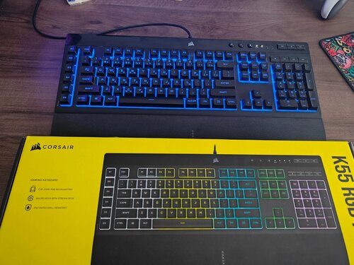 Περισσότερες πληροφορίες για "Corsair K55 RGB PRO"