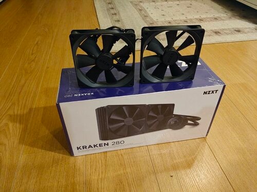 Περισσότερες πληροφορίες για "NZXT Kraken 280 AIO + 140 mm fans x 2"