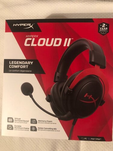 Περισσότερες πληροφορίες για "HyperX Cloud II Over Ear Gaming Headset με σύνδεση USB / 2x3.5mm Κόκκινο"