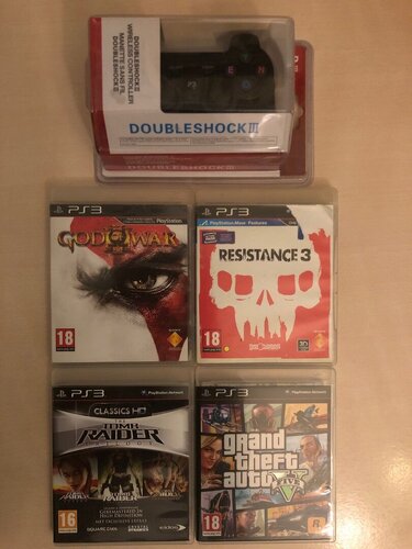 Περισσότερες πληροφορίες για "PS3 Games + Χειριστήριο"