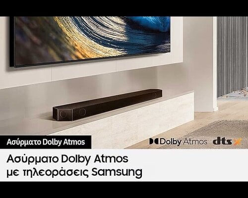 Περισσότερες πληροφορίες για "Premium Q-series Soundbar HW-Q930D 9.1.4ch Subwoofer & Πίσω ηχεία (2024)"