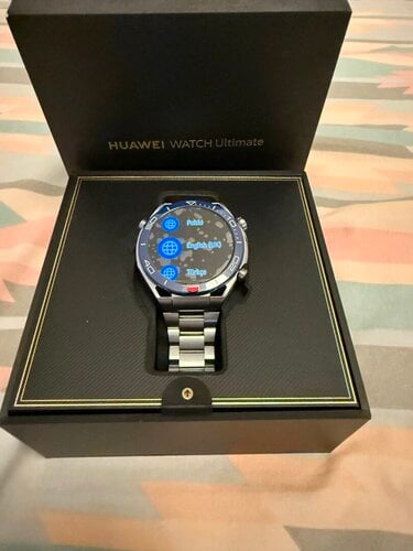 Περισσότερες πληροφορίες για "Huawei WATCH Ultimate blue edition"