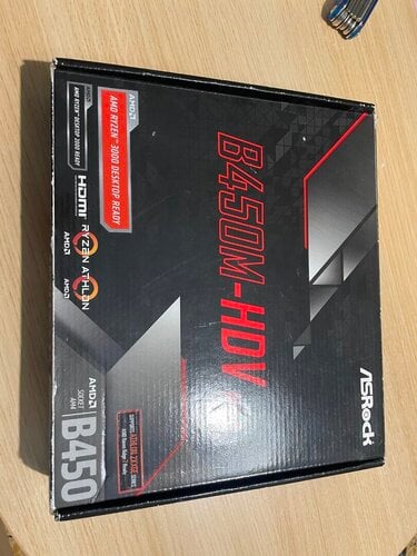 Περισσότερες πληροφορίες για "Asrock B450M-HDV"