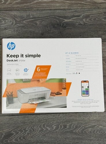 Περισσότερες πληροφορίες για "HP Deskjet 2720e Σφραγισμένος ! WiFi ..."